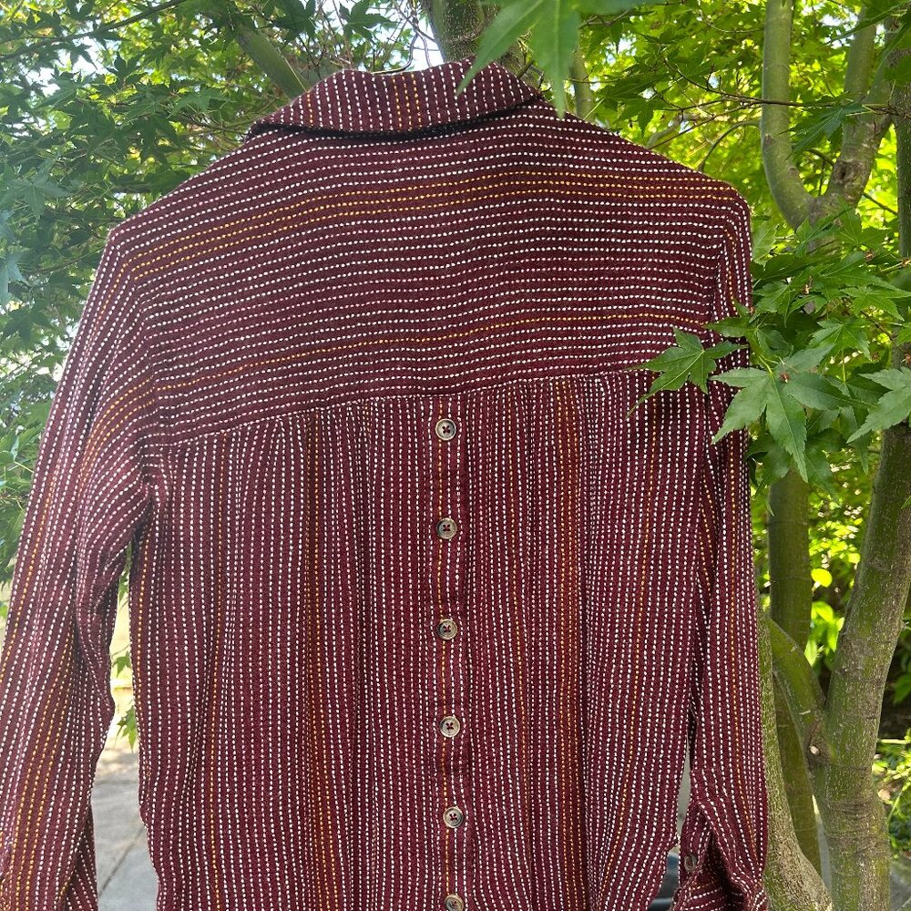 Anthropologie button down shirt